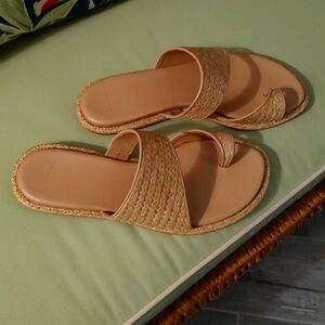 Vince Lukas Raffia Sandal